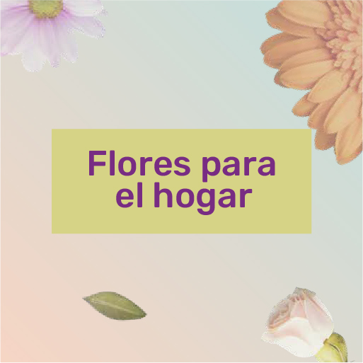 Hogar a domicilio, flores para el hogar